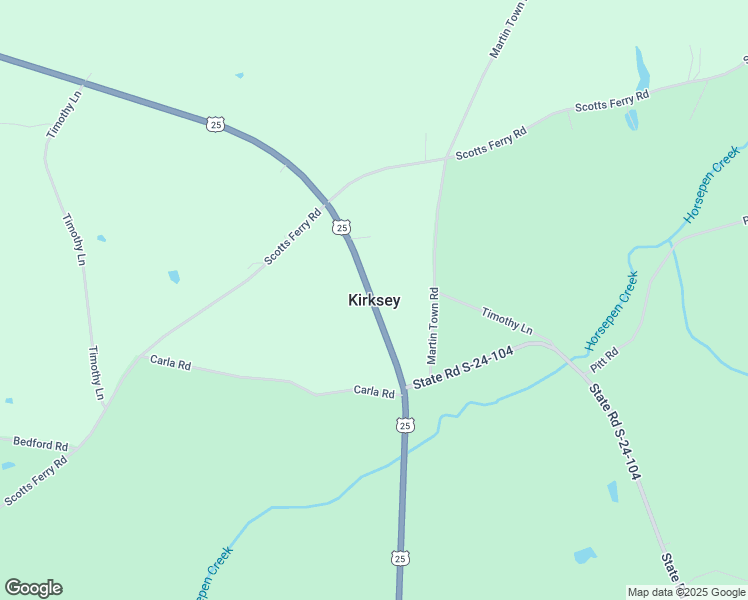 map of restaurants, bars, coffee shops, grocery stores, and more near in Kirksey