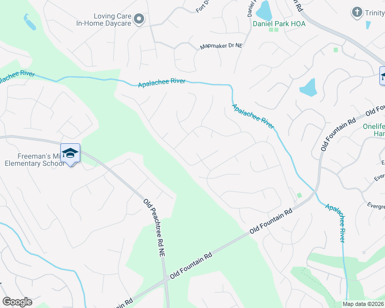 map of restaurants, bars, coffee shops, grocery stores, and more near 1492 Whitaker Park Place in Dacula