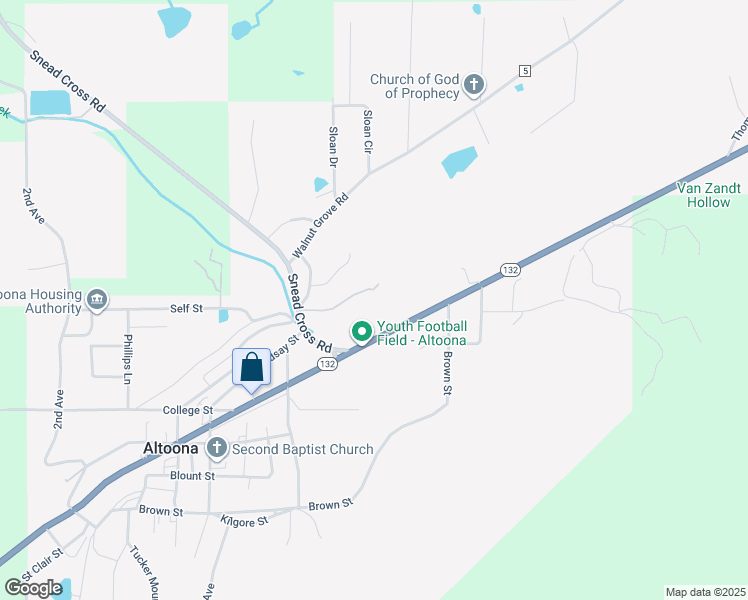 map of restaurants, bars, coffee shops, grocery stores, and more near in Altoona