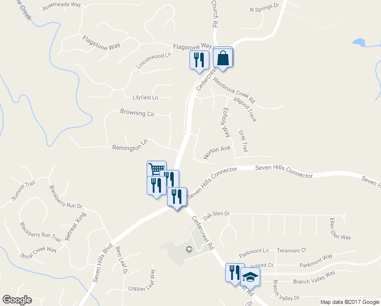 map of restaurants, bars, coffee shops, grocery stores, and more near 169 Prescott Drive in Acworth
