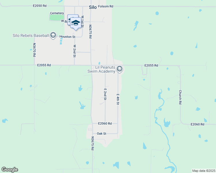 map of restaurants, bars, coffee shops, grocery stores, and more near 168 East 2nd Street in Silo