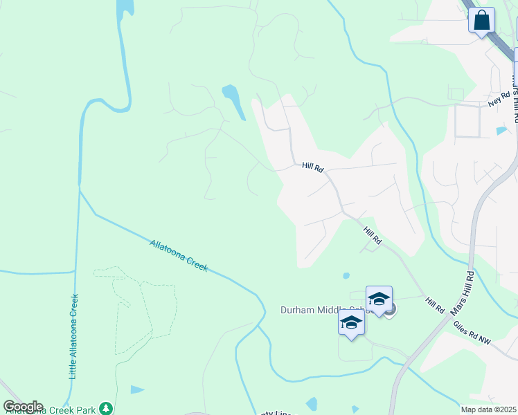 map of restaurants, bars, coffee shops, grocery stores, and more near 3201 Hobsons Ridge in Acworth