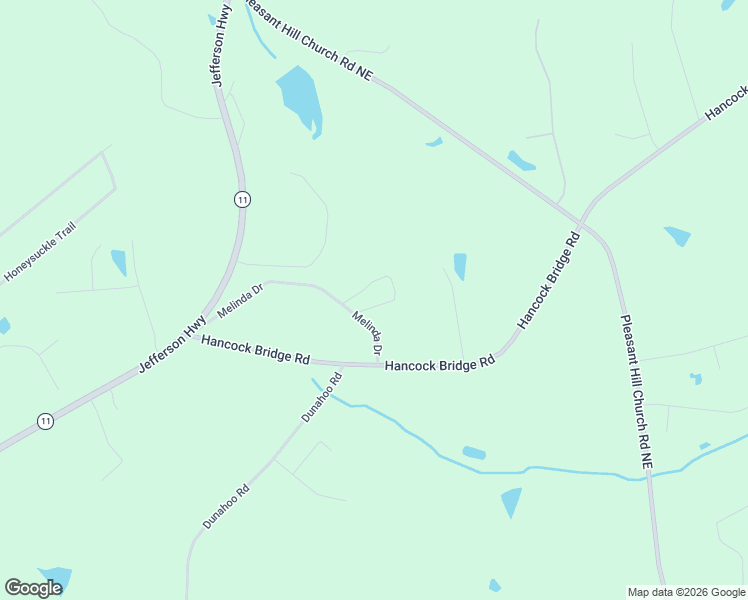 map of restaurants, bars, coffee shops, grocery stores, and more near 713 Melinda Dr in Winder