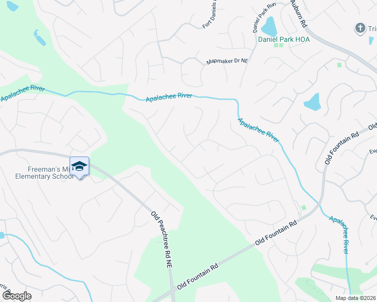 map of restaurants, bars, coffee shops, grocery stores, and more near 2415 Cordillo Drive in Dacula