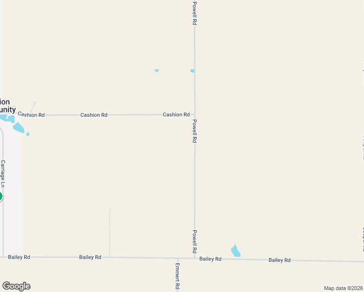 map of restaurants, bars, coffee shops, grocery stores, and more near 8111 Powell Road in Wichita Falls