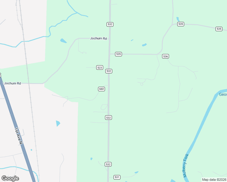 map of restaurants, bars, coffee shops, grocery stores, and more near 1771 County Road 532 in Hanceville