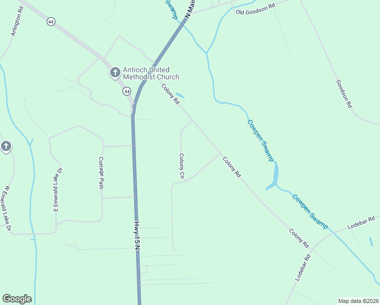 map of restaurants, bars, coffee shops, grocery stores, and more near 3895 Colony Circle in Sumter