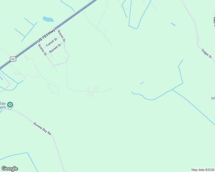 map of restaurants, bars, coffee shops, grocery stores, and more near 1043 Day Star Way in Loris