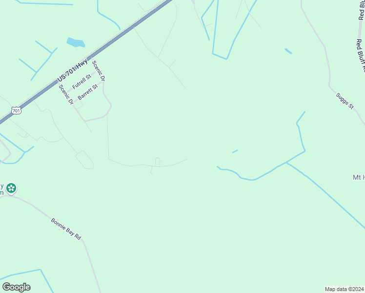 map of restaurants, bars, coffee shops, grocery stores, and more near 1043 Day Star Way in Loris
