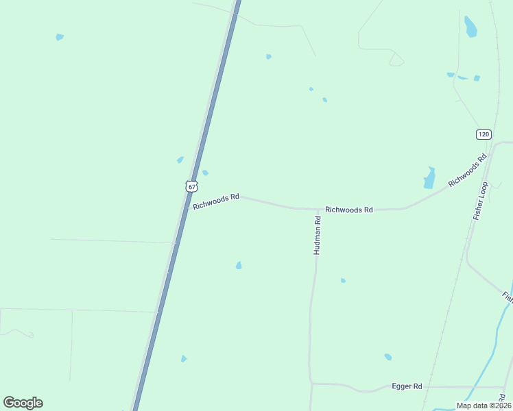 map of restaurants, bars, coffee shops, grocery stores, and more near 85 Richwoods Road in Arkadelphia