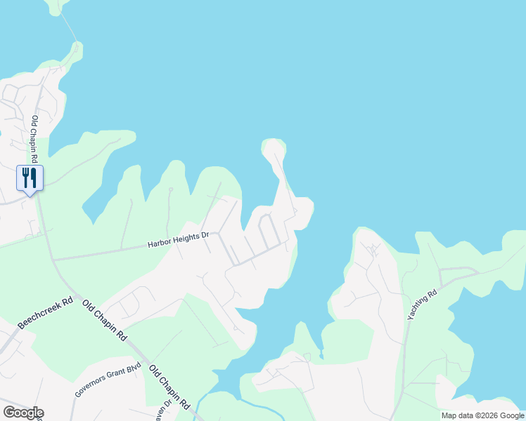map of restaurants, bars, coffee shops, grocery stores, and more near 201 Murray Vista Circle in Lexington