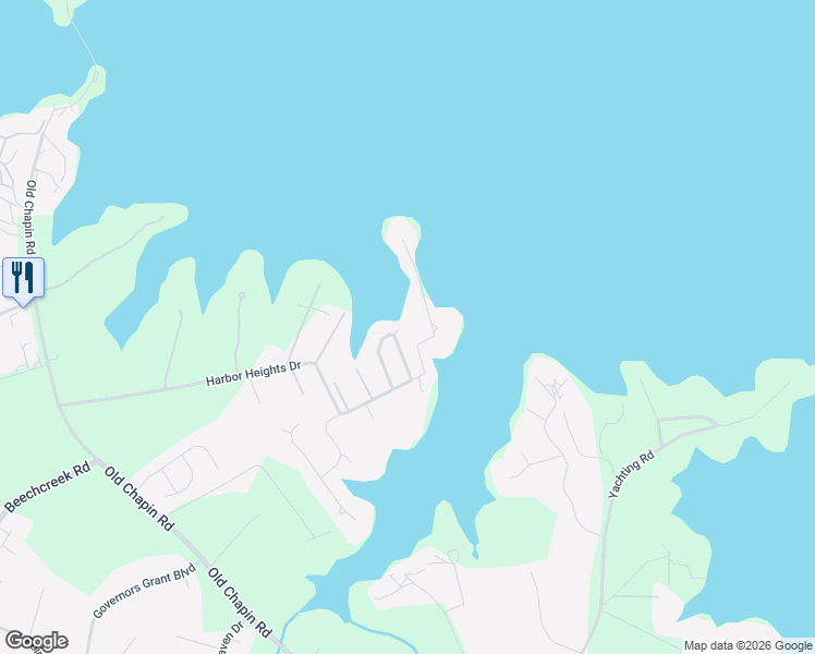 map of restaurants, bars, coffee shops, grocery stores, and more near 201 Murray Vista Circle in Lexington