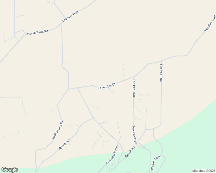 map of restaurants, bars, coffee shops, grocery stores, and more near High Plains Drive in Catron County