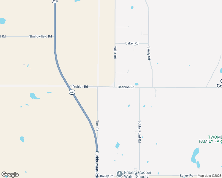 map of restaurants, bars, coffee shops, grocery stores, and more near 72 Cashion Road in Wichita Falls