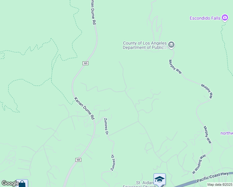 map of restaurants, bars, coffee shops, grocery stores, and more near 28222 Via Acero in Malibu