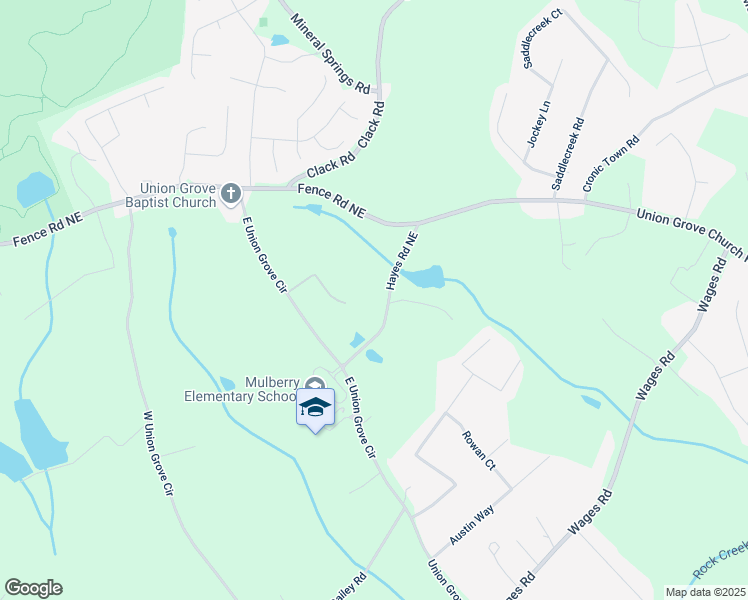 map of restaurants, bars, coffee shops, grocery stores, and more near 592 Hayes Road in Auburn