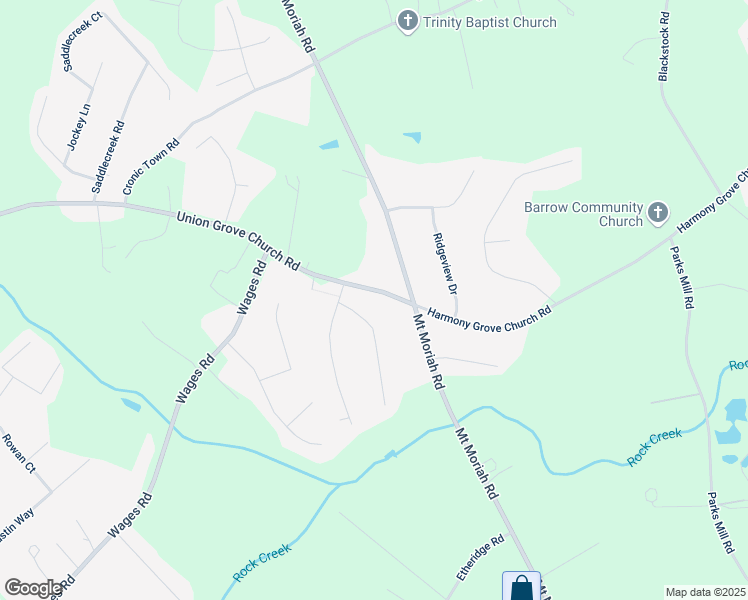 map of restaurants, bars, coffee shops, grocery stores, and more near 1544 Union Grove Church Road in Auburn
