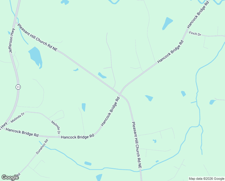 map of restaurants, bars, coffee shops, grocery stores, and more near 670 Pleasant Hill Church Road Northeast in Winder