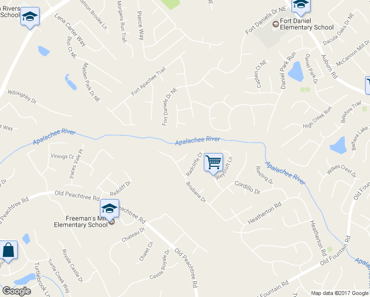 map of restaurants, bars, coffee shops, grocery stores, and more near 2476 Moultrie Court in Dacula