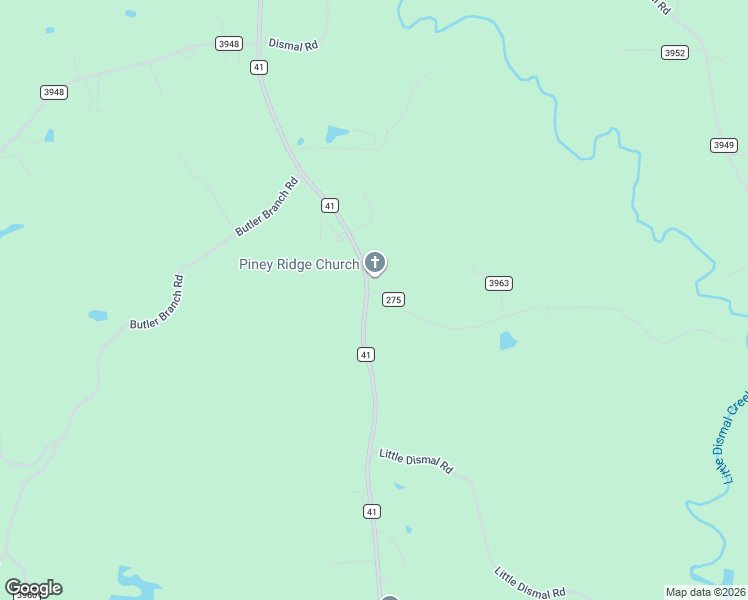 map of restaurants, bars, coffee shops, grocery stores, and more near 3400 County Road 41 in Arley