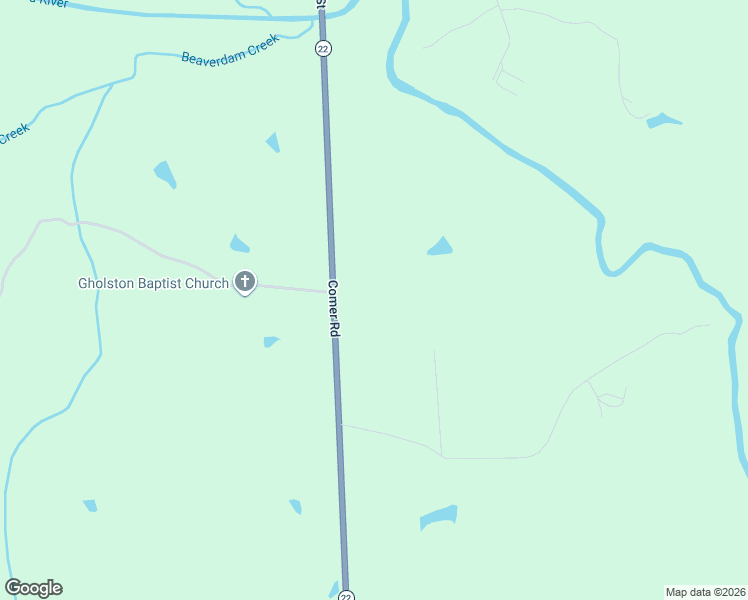 map of restaurants, bars, coffee shops, grocery stores, and more near 2430 Comer Road in Comer