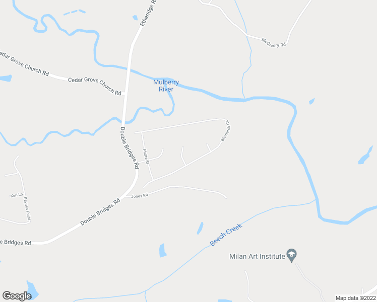 map of restaurants, bars, coffee shops, grocery stores, and more near 209 Stream Side Court in Winder