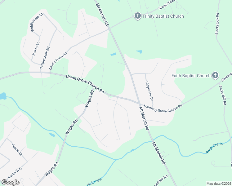 map of restaurants, bars, coffee shops, grocery stores, and more near 1561 Union Grove Church Road in Auburn