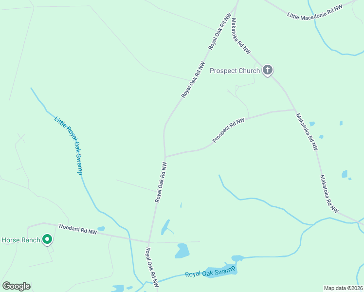 map of restaurants, bars, coffee shops, grocery stores, and more near 1462 Prospect Road Northwest in Brunswick County
