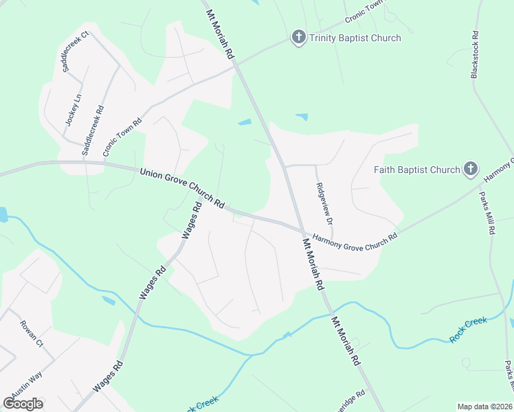 map of restaurants, bars, coffee shops, grocery stores, and more near 1561 Union Grove Church Road in Auburn