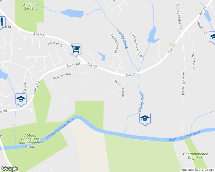 map of restaurants, bars, coffee shops, grocery stores, and more near 625 Covey Place in Duluth