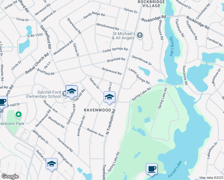 map of restaurants, bars, coffee shops, grocery stores, and more near 5926 Timle Lane in Columbia