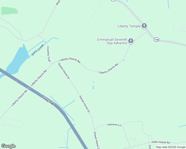 map of restaurants, bars, coffee shops, grocery stores, and more near 950 Liberty Church Road in Loris