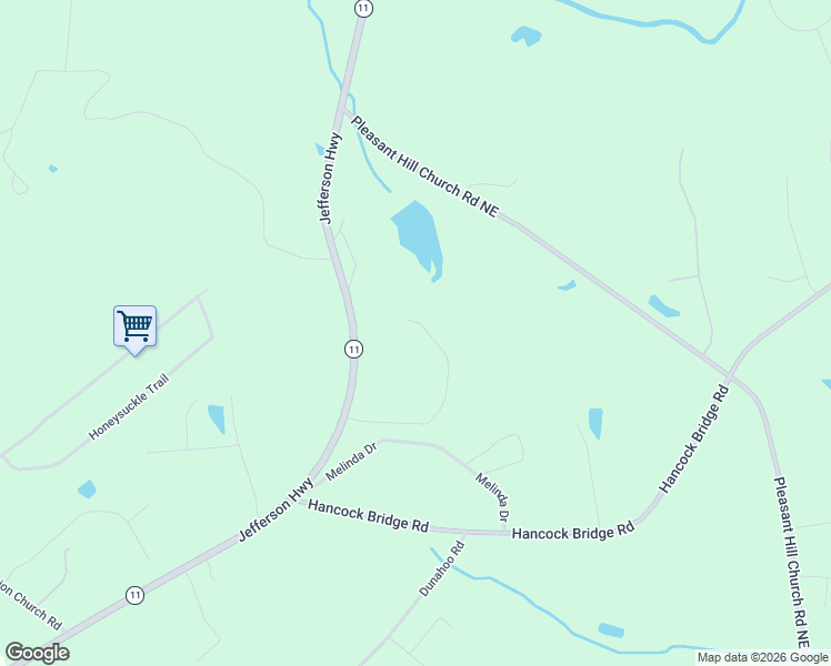 map of restaurants, bars, coffee shops, grocery stores, and more near 842 Eastmont Road in Winder