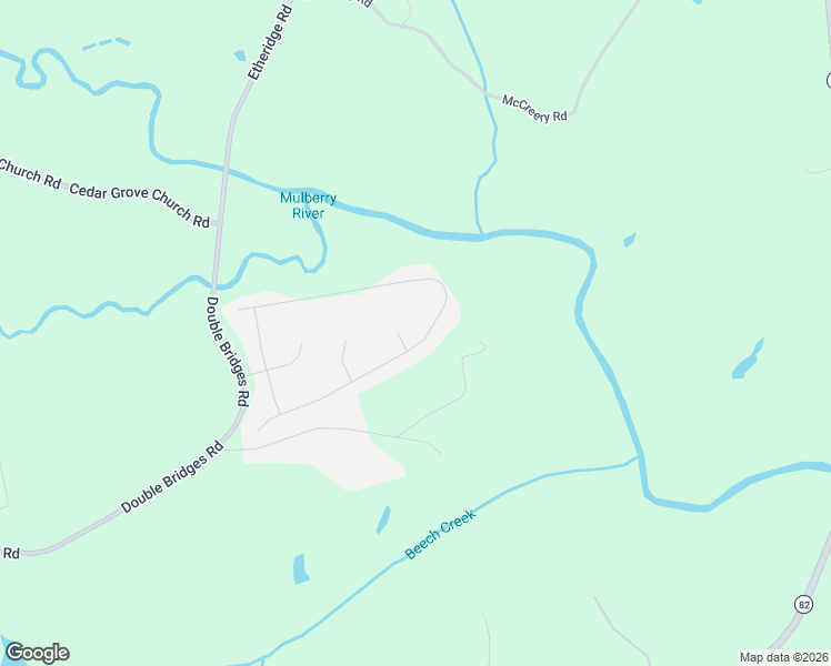 map of restaurants, bars, coffee shops, grocery stores, and more near 1646 Bismarck Cir in Winder