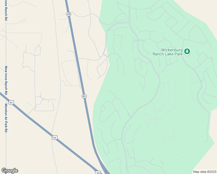 map of restaurants, bars, coffee shops, grocery stores, and more near 4170 Miners Gulch Way in Wickenburg