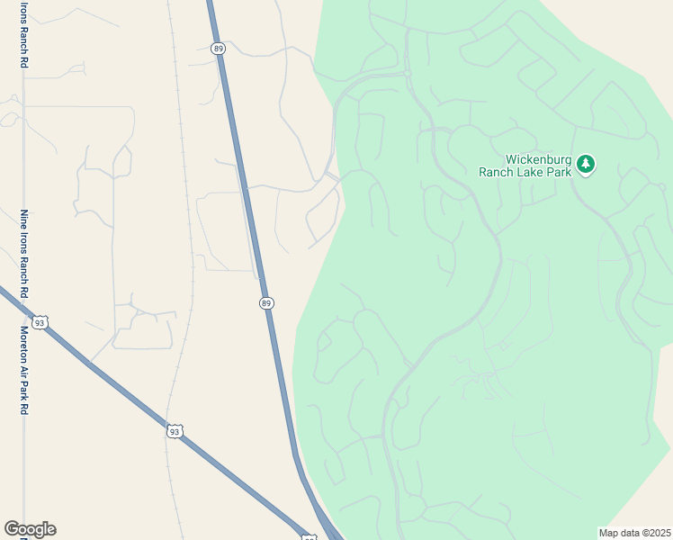 map of restaurants, bars, coffee shops, grocery stores, and more near 4170 Miners Gulch Way in Wickenburg