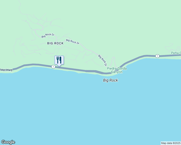map of restaurants, bars, coffee shops, grocery stores, and more near 20338 Pacific Coast Highway in Malibu