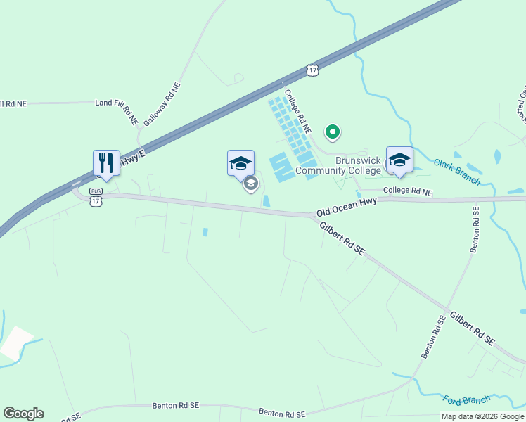 map of restaurants, bars, coffee shops, grocery stores, and more near Old Ocean Hwy in Bolivia