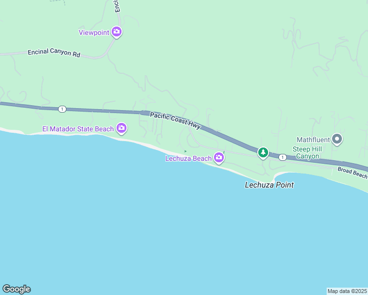 map of restaurants, bars, coffee shops, grocery stores, and more near 31833 Sea Level Drive in Malibu