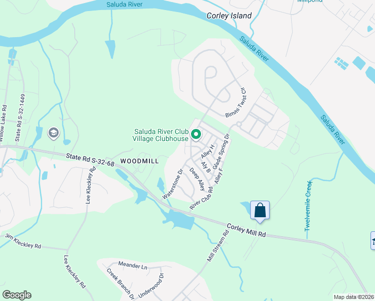 map of restaurants, bars, coffee shops, grocery stores, and more near 329 River Club Road in Lexington