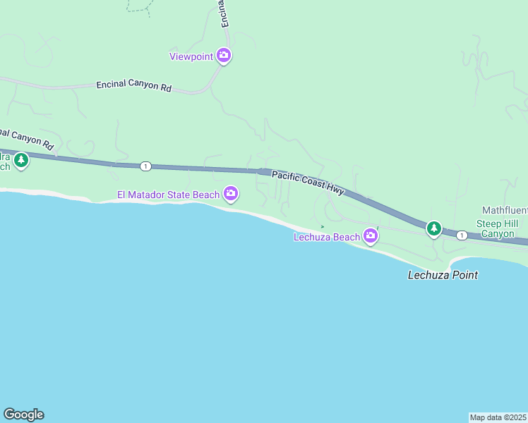 map of restaurants, bars, coffee shops, grocery stores, and more near 32020 Pacific Coast Highway in Malibu