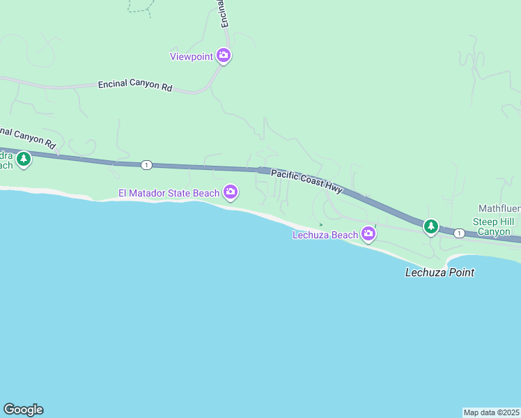 map of restaurants, bars, coffee shops, grocery stores, and more near 32062 Pacific Coast Highway in Malibu