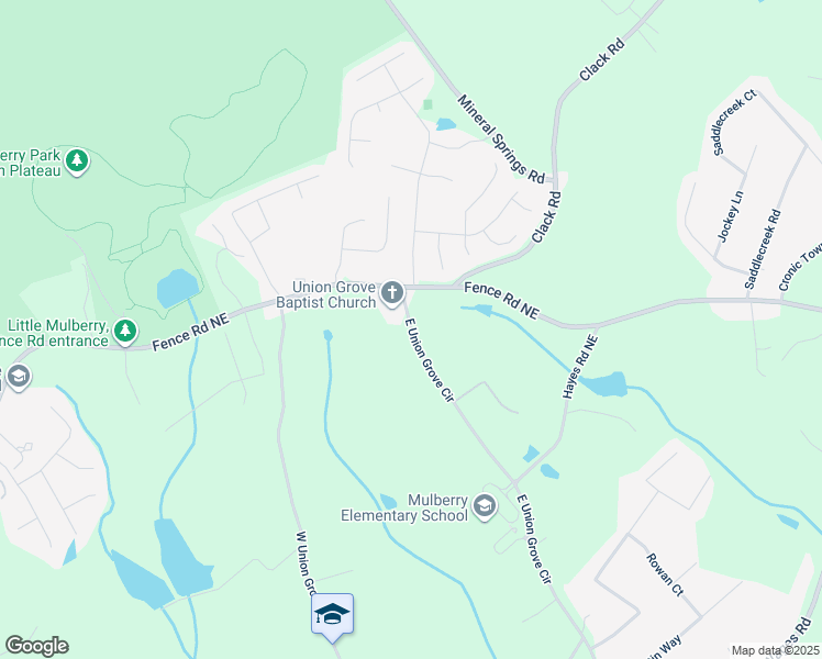 map of restaurants, bars, coffee shops, grocery stores, and more near 451-599 East Union Grove Circle in Auburn