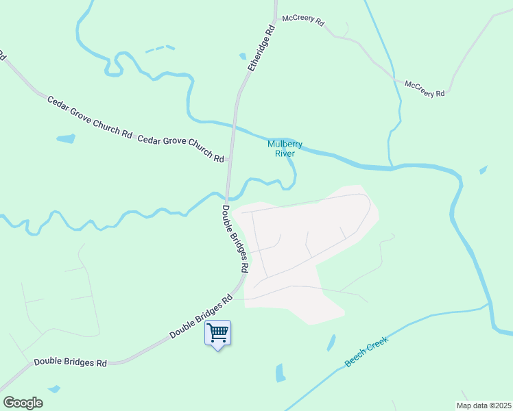 map of restaurants, bars, coffee shops, grocery stores, and more near 1698 Bismarck Circle in Winder