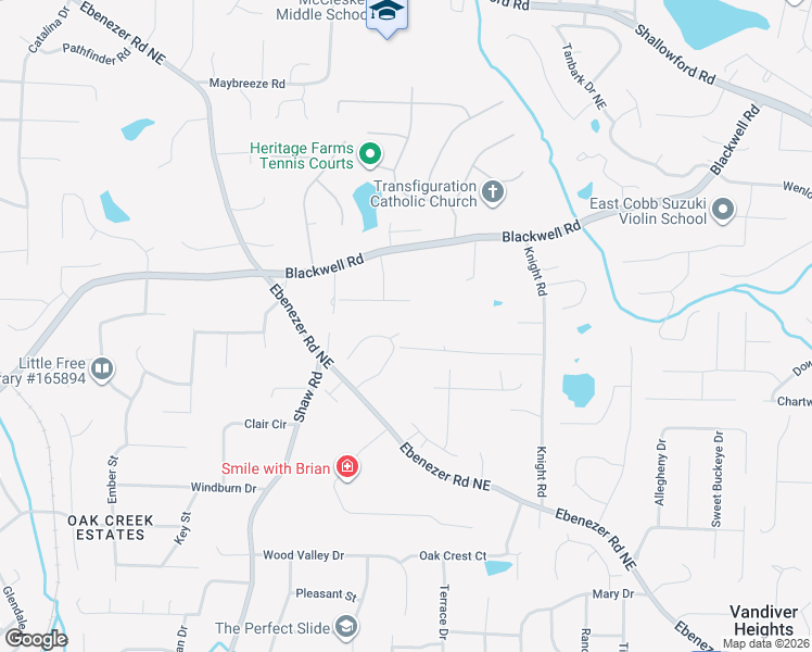 map of restaurants, bars, coffee shops, grocery stores, and more near in Marietta