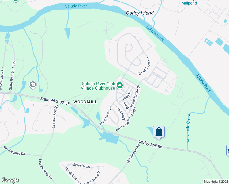 map of restaurants, bars, coffee shops, grocery stores, and more near 329 River Club Road in Lexington