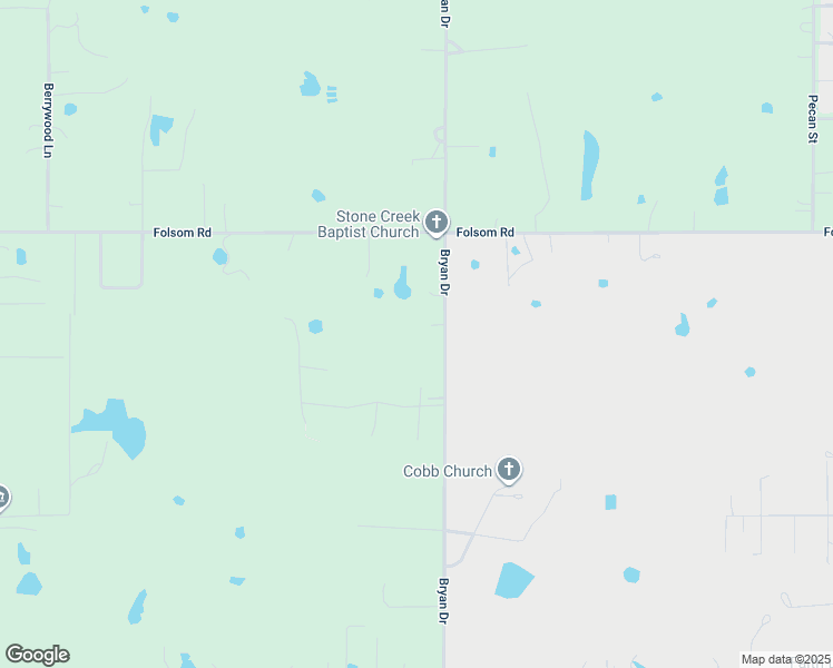 map of restaurants, bars, coffee shops, grocery stores, and more near 791 Bryan Road in Durant