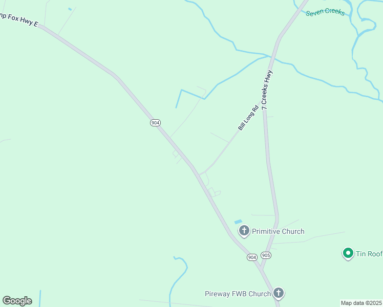 map of restaurants, bars, coffee shops, grocery stores, and more near 15403 Swamp Fox Highway East in Tabor City