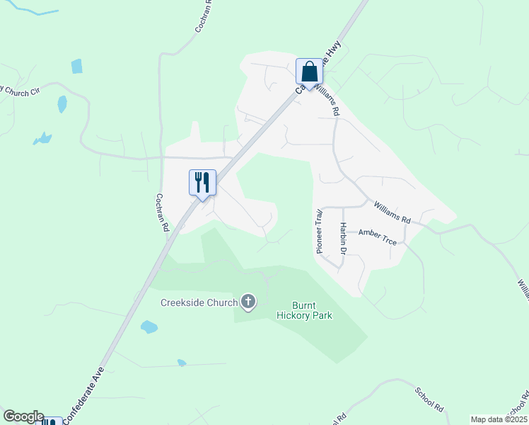 map of restaurants, bars, coffee shops, grocery stores, and more near 296 Celestial Ridge Drive in Dallas