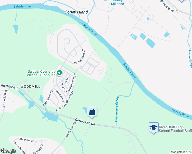 map of restaurants, bars, coffee shops, grocery stores, and more near 104 Steelhead Court in Lexington